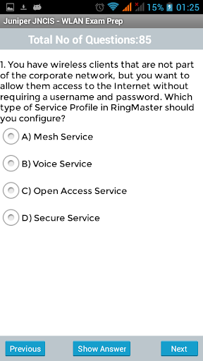 【免費教育App】Juniper JNCIS - WLAN Exam Prep-APP點子