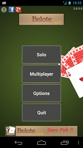 Belote Andr Free 3.0.4.5 screenshots 2
