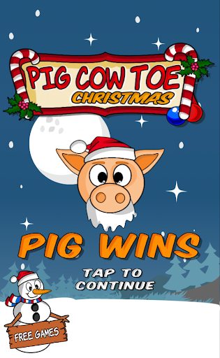 Pig Cow Toe Christmas