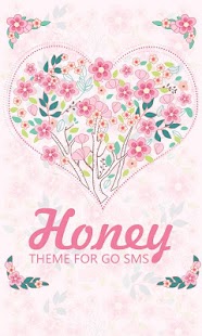 Free GO SMS Pro Honey Theme EX APK for PC