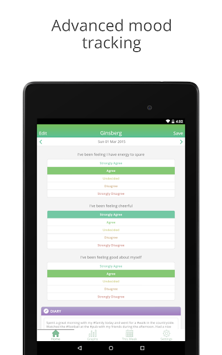免費下載健康APP|Activity & Mood Diary Ginsberg app開箱文|APP開箱王
