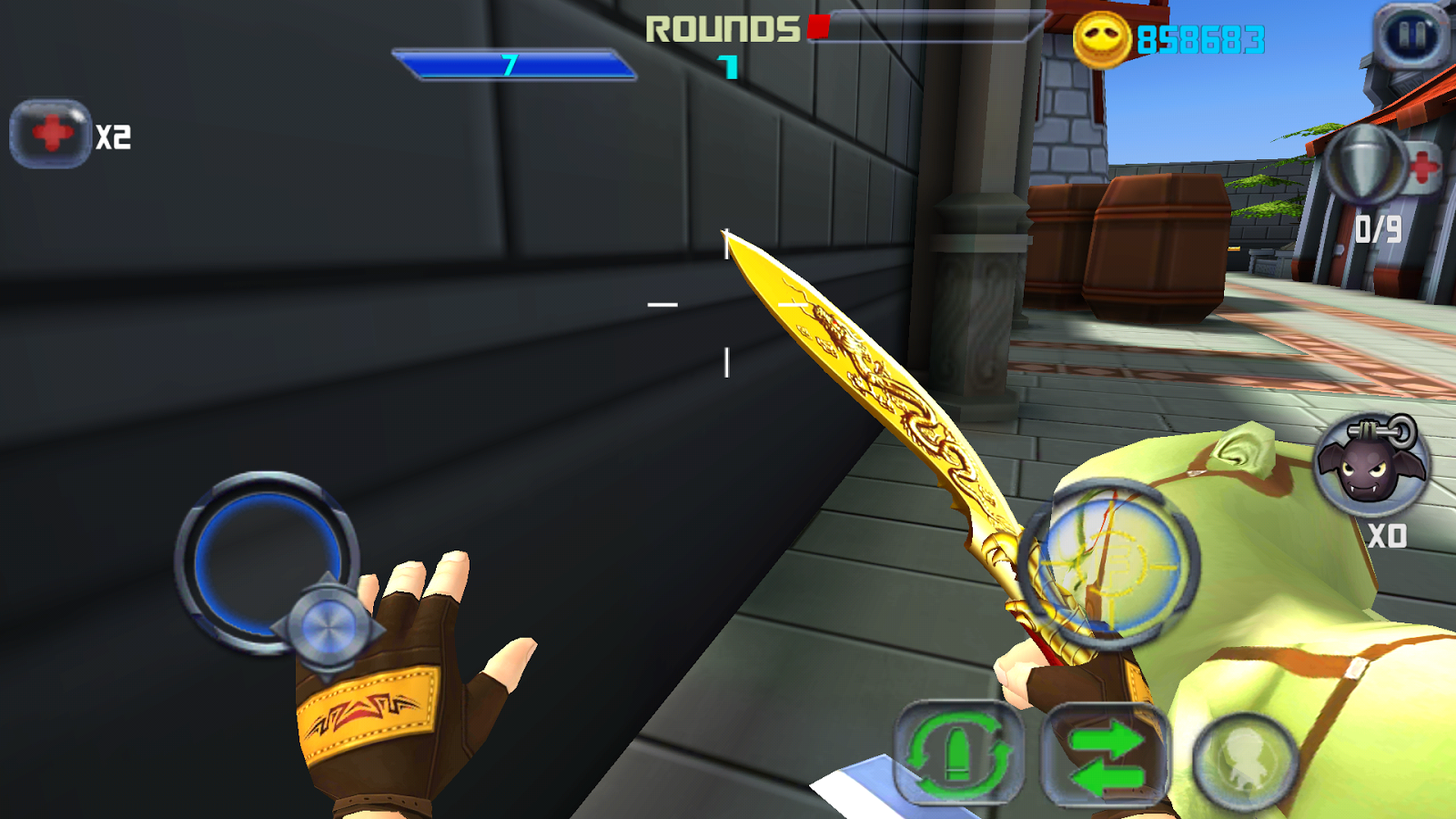 Hero Strike:Zombie Killer hack full tiền cho Android