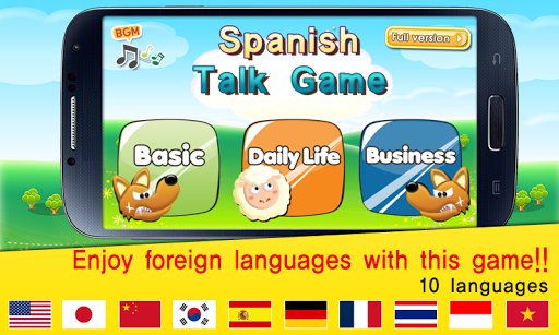 TS Spanish Talk Game