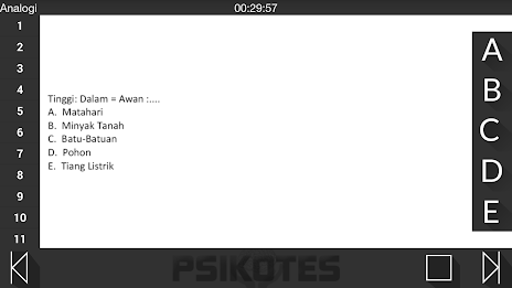 CBT Psikotes poster 3