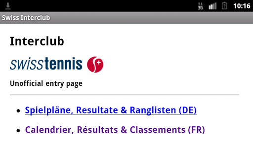 Swiss Tennis Interclub