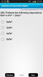 US 8th Algebra poster 23