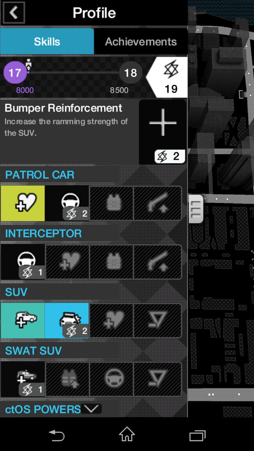 Watch Dogs Companion : ctOS Screen 2