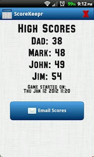 Score Keeper FREE Screenshots 1