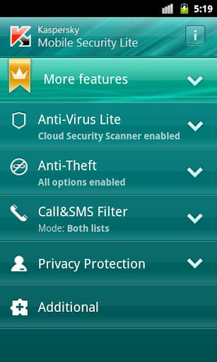 Kaspersky para Android
