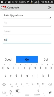 TouchPal Flat UI White Theme - screenshot thumbnail