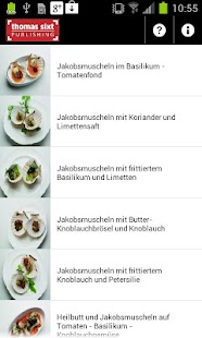 Lastest Jakobsmuschel Rezepte I + II APK for Android