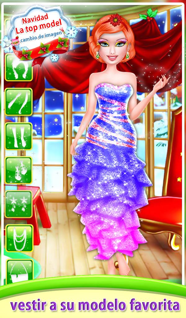 Android application Christmas Top Model Makeover screenshort