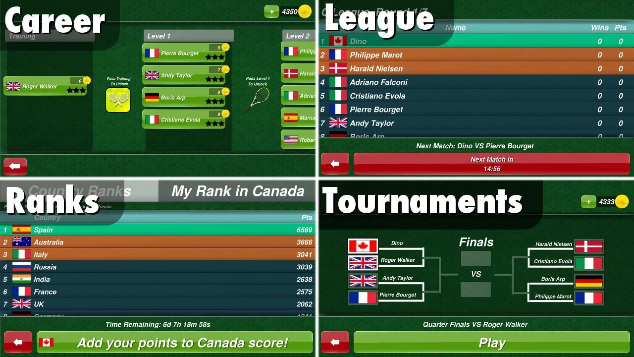 Tennis Champion 3D - screenshot