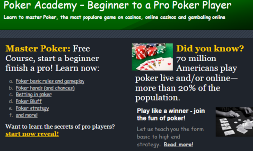 Poker Academy Beginner to Pro