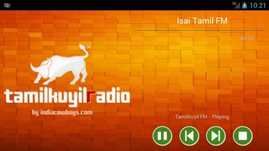 Isai FM- Tamil Android Radio