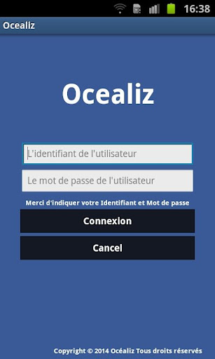 Ocealiz mobile