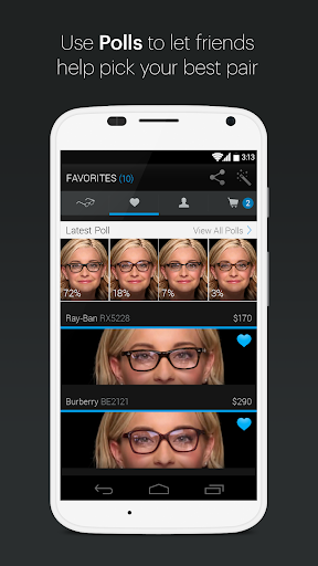 【免費生活App】glasses.com-APP點子