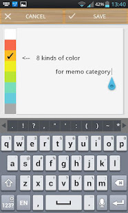 Scroll Memo Note Widget Lite(圖7)-速報App