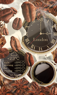 Coffee clock LWP PRO Parallax(圖4)-速報App