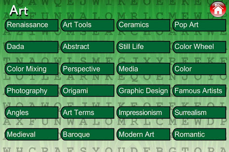 Word Search Art, Books, Music(圖3)-速報App