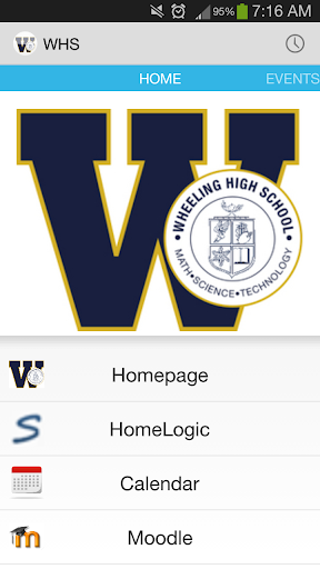 Wheeling High School App