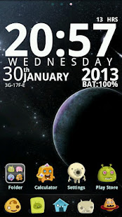 Alien GO LauncherEX Theme(圖2)-速報App