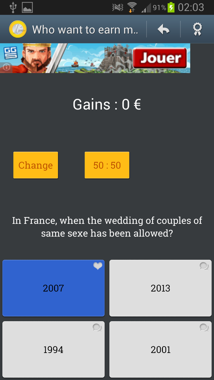 Who want to earn money ? Screen 3