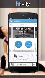 Flat Stomach Exercise Workouts - screenshot thumbnail