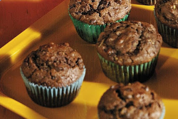 Chocolate-Zucchini Muffins