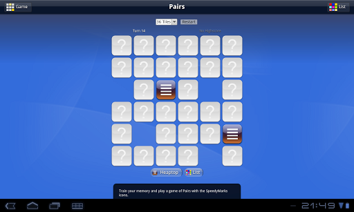 【免費解謎App】SpeedyMarks Pairs-APP點子