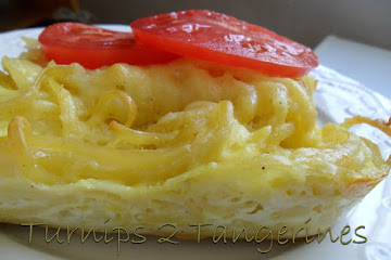 Cheesy Spaghetti Pie