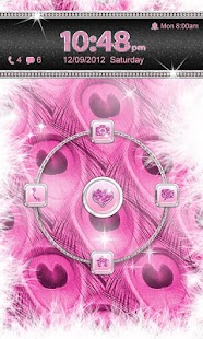 免費下載個人化APP|Ultra Cute Pink Peacock Locker app開箱文|APP開箱王