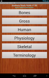 Anatomy Study Guide - Apps on Google Play