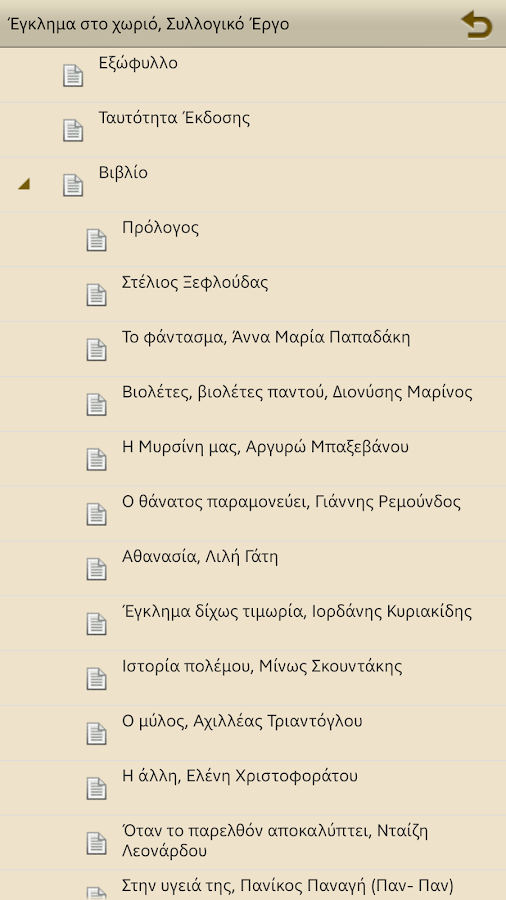 Έγκλημα στο χωριό, Συλλογικό - screenshot