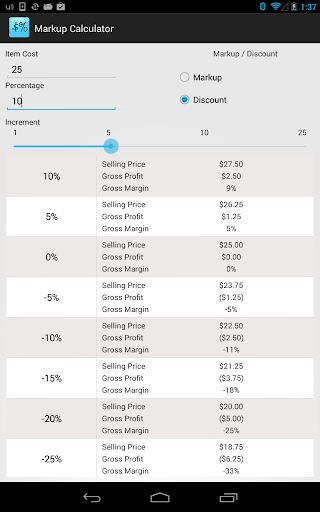 【免費財經App】Markup Calculator-APP點子