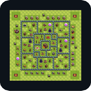 Maps of Clash Of Clans 2