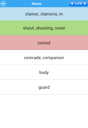 【免費教育App】GCSE Latin Vocab - OCR-APP點子