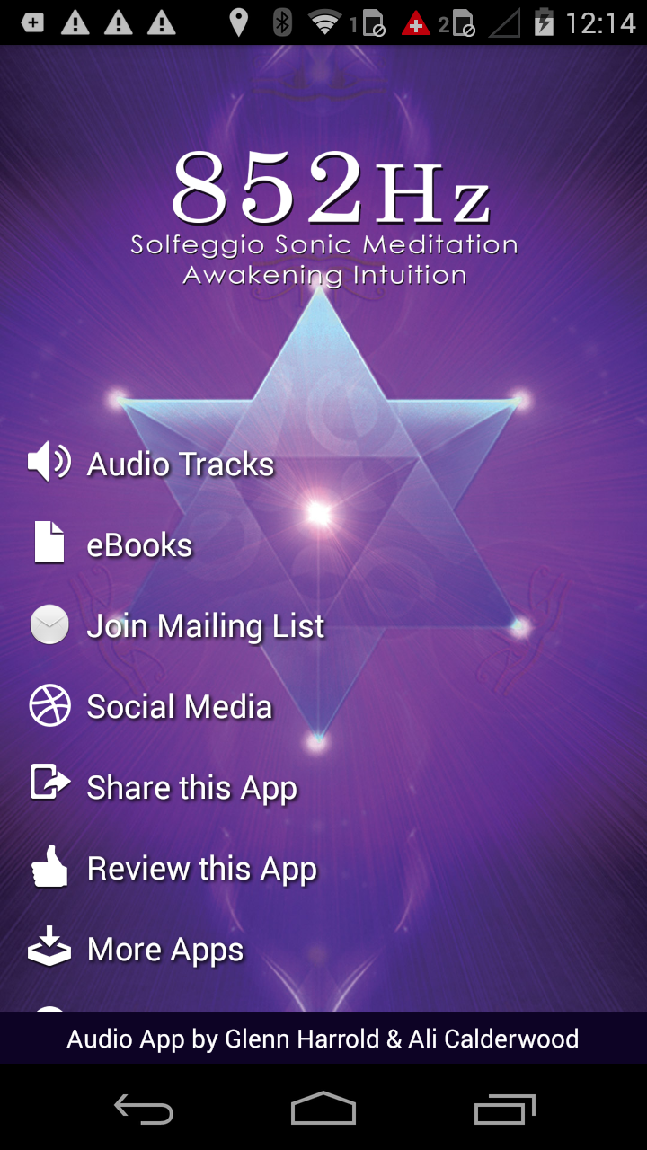 852 Hz Solfeggio Meditation Screen 2