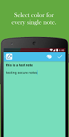 Captura de pantalla de Secure Notes APK #5