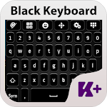 Cover Image of डाउनलोड Black Keyboard Theme 3.0.9 APK