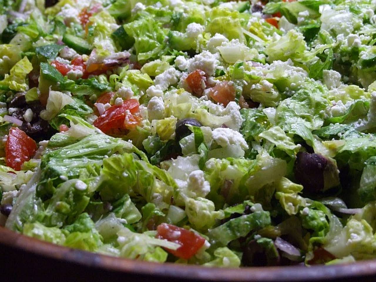 Martha Stewart's Chopped Vegetable Salad