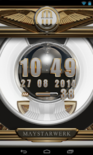 Digi Clock Widget Odinson - náhled