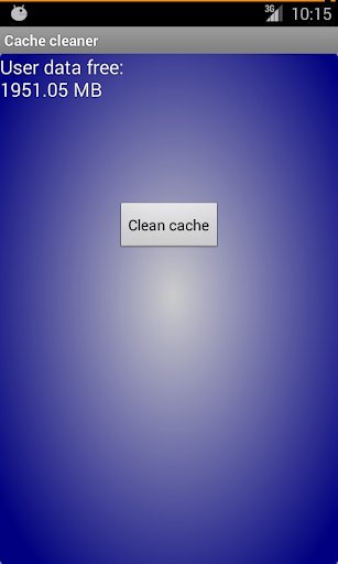 Cache cleaner