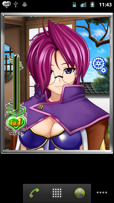 戦国乙女ウィジェットスターターキット～ミツヒデ～ Screen 2