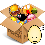 Emoticons pack, Egg color  Icon