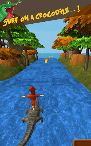 【免費冒險App】Monkey River Race-APP點子