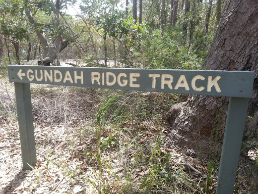 Gundah Ridge Track Sign