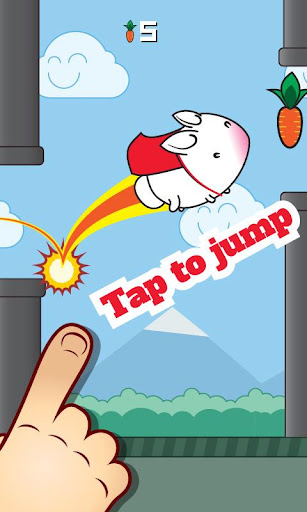 Super Bunny - jump for carrots