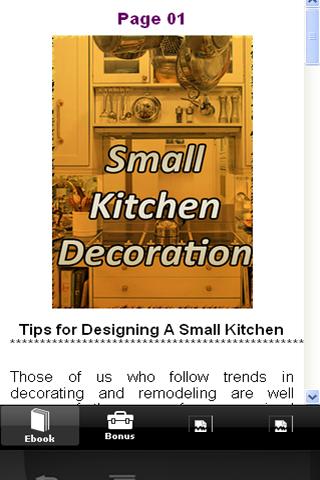 【免費生活App】Small Kitchen Decoration-APP點子