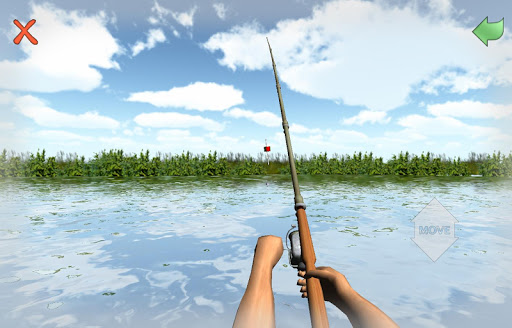 Fishing 3D Simulator. River